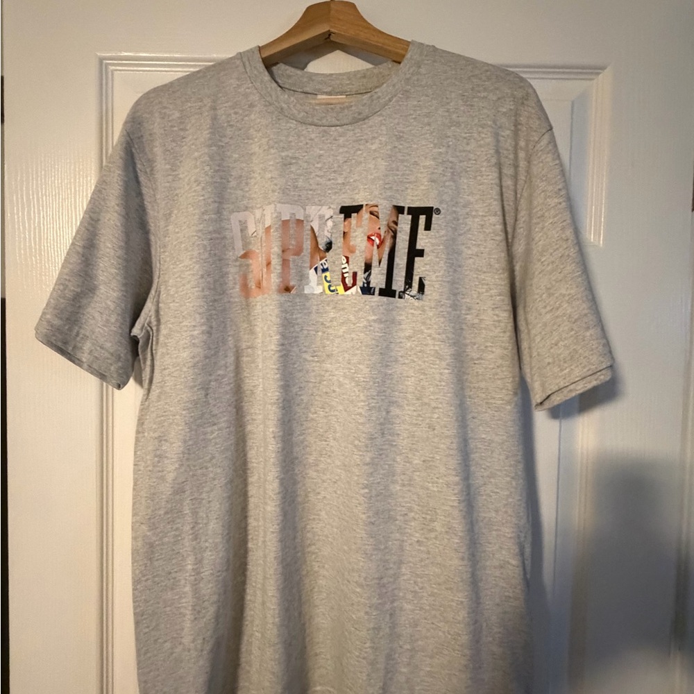 Supreme Tera Patrick Collegiate Tee Ash Grey X-LARGE, BRAND NEW/NO TAGS